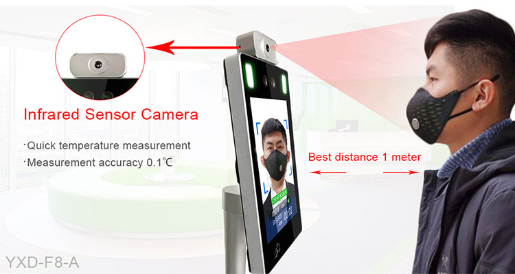 face recognition temperature measurement termimal