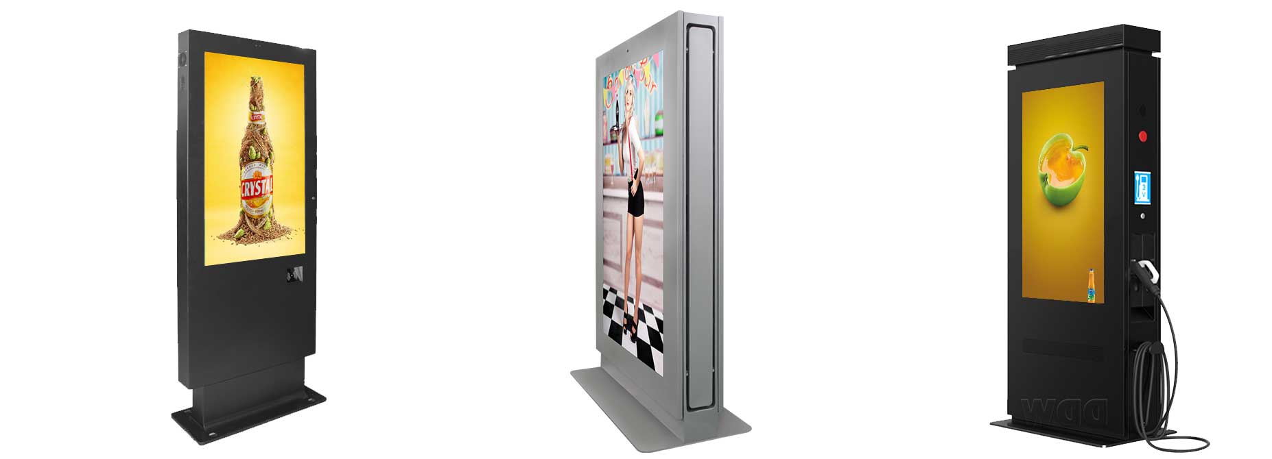 outdoor digital signage kiosk