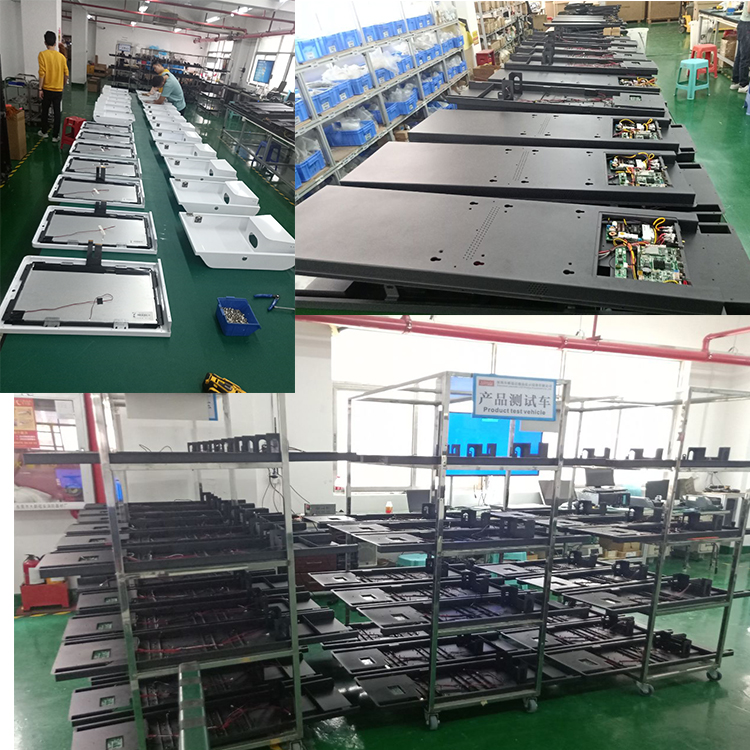 hand sanitizer digital signage production