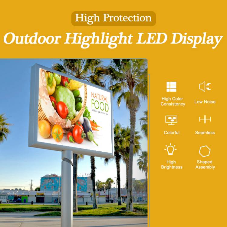 Outdoor digital led signage