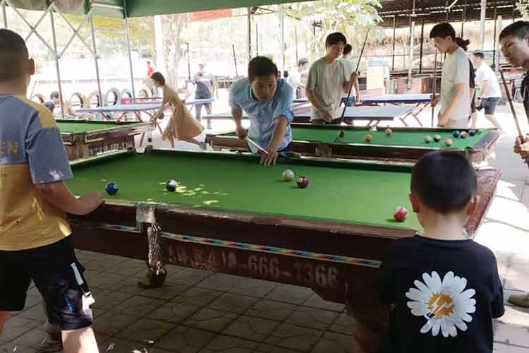 Simple billiards and table tennis