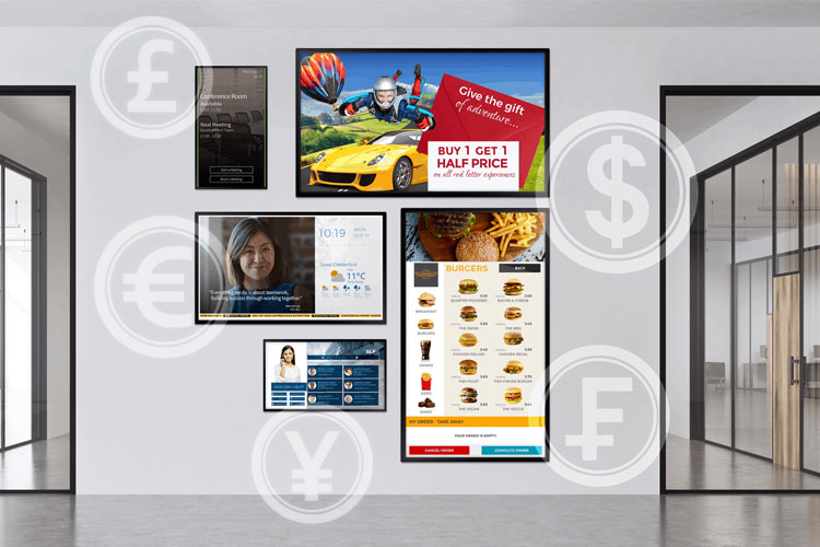 low cost digital signage solution