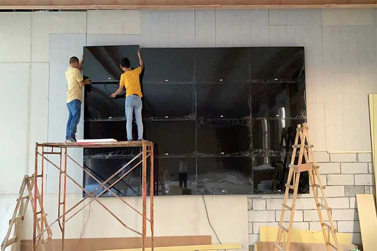 LCD video wall screen frame requirements