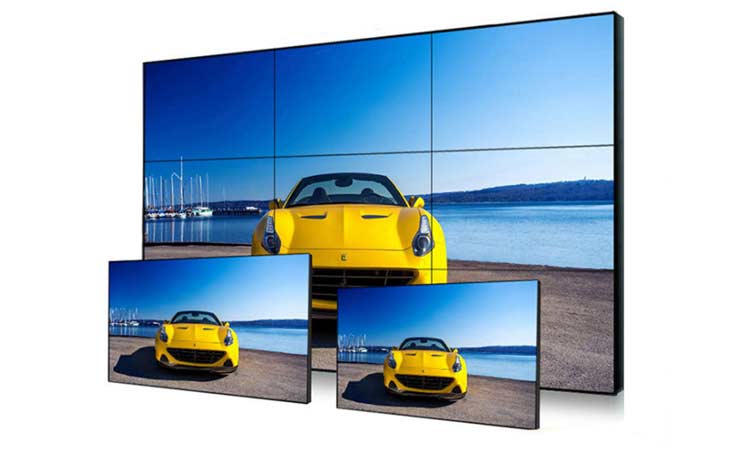 46inch 1.8mm narrow bezel video wall with controller