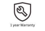 1 year Warranty 1 year Warranty