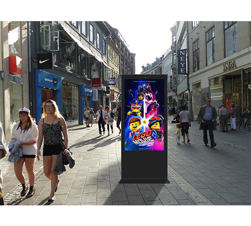 New aluminum outdoor lcd digital signage