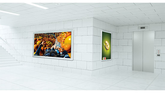 32-inch android wall mount lcd digital signage