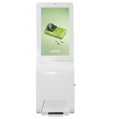 21.5 inch IPS Screen Hand Sanitizer Dispenser Digital display