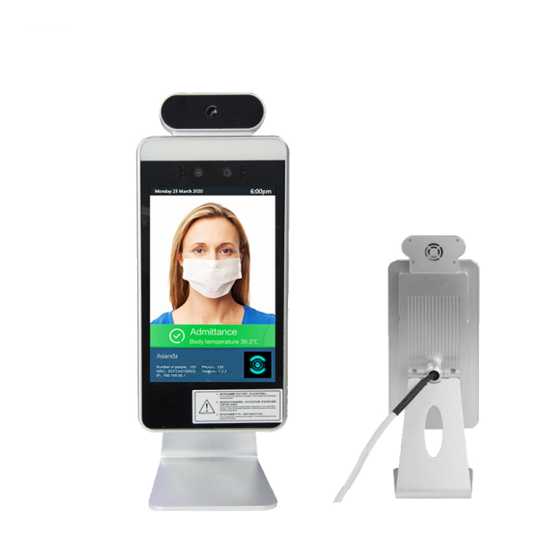 Face recognition temperature measurement terminal 8 inch