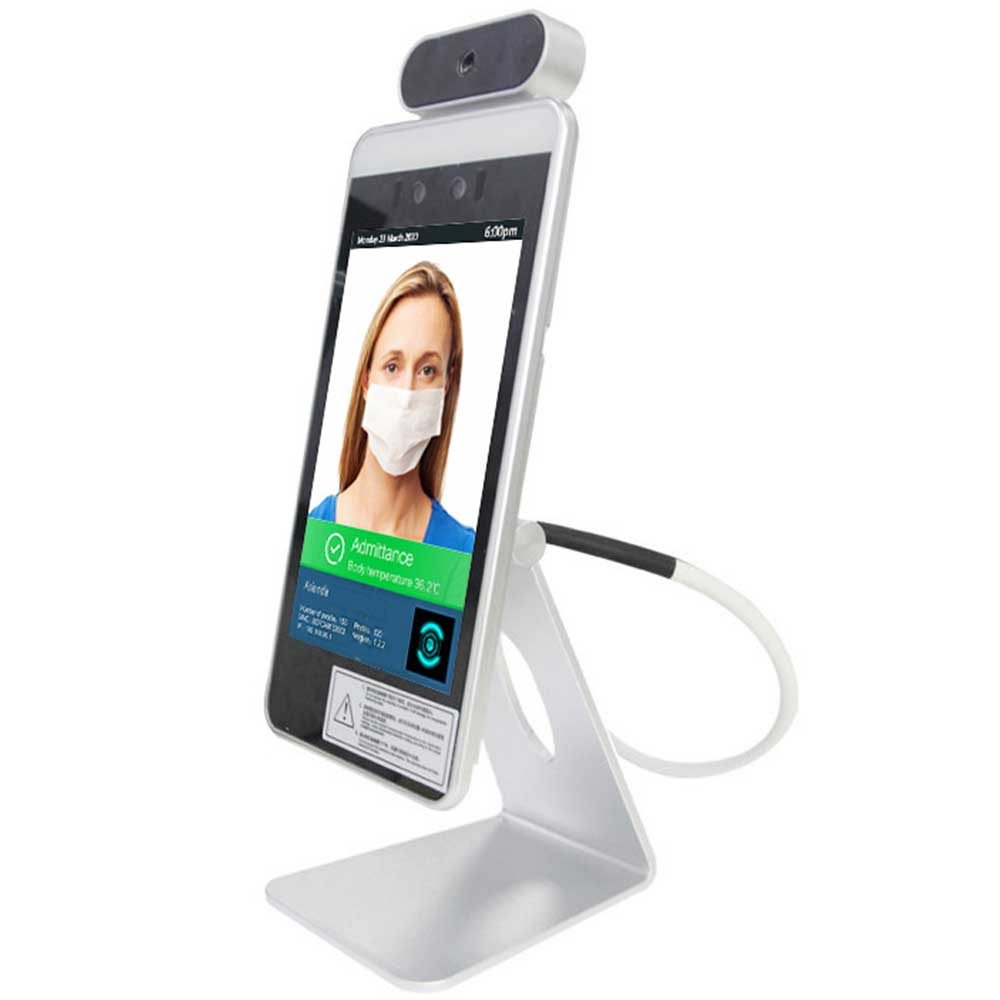 Face Recognition Temperature device access control scanner