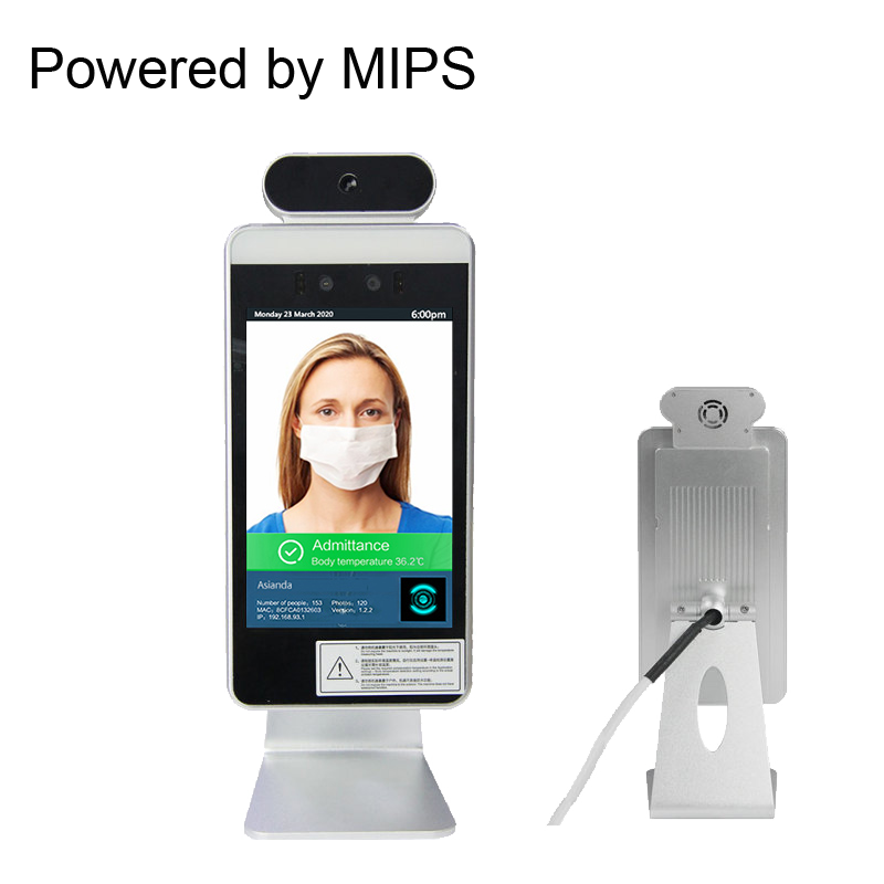 Facial Recognition Temperature Screening Kiosk
