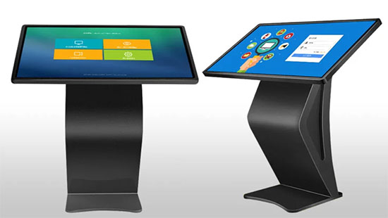 Floor Standing Indoor Smart Touch Screen Kiosk