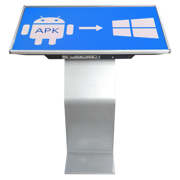 55 inch 4k Floor Standing Indoor Smart Touch Kiosk