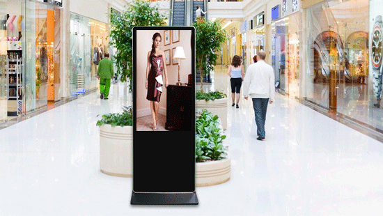 55inch Indoor Standing Digital Signage