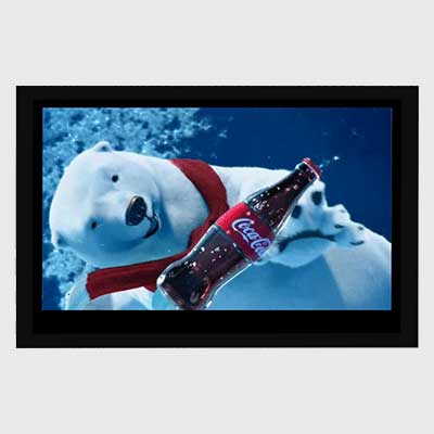 DOOH 55inch LCD outdoor wall mount digital signage commercial advertising player