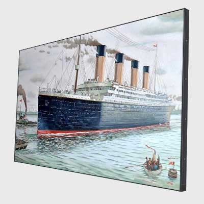 32 Inch Ultra Thin LCD Monitor LCD Advertising Digital Signage