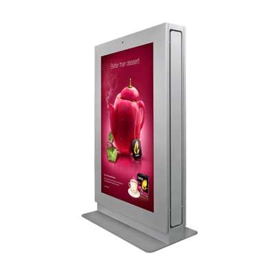 YXD75S-DWP IP65 75 Inch Single Side Outdoor Standing Digital Signage