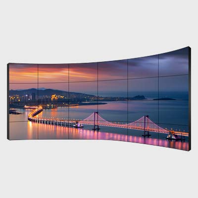 55” Super Narrow Bezel 3.5mm LCD Video Wall