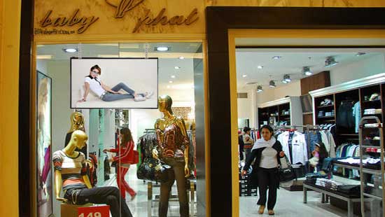 65inch Digital Window Display with 3000nits High Brightness