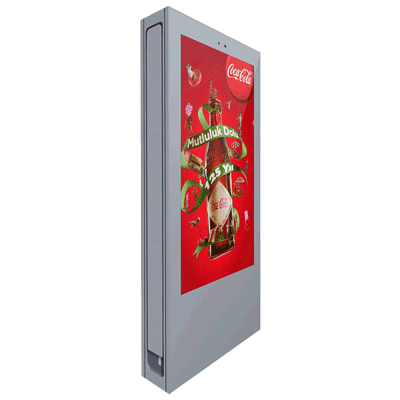 75 inch double-sided outdoor digital signage displays
