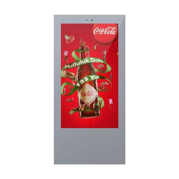 YXD75S-BWP IP65 75 inch Double-sided Outdoor Digital Signage Display