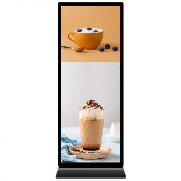 75 inch long vision commerical LCD AD display