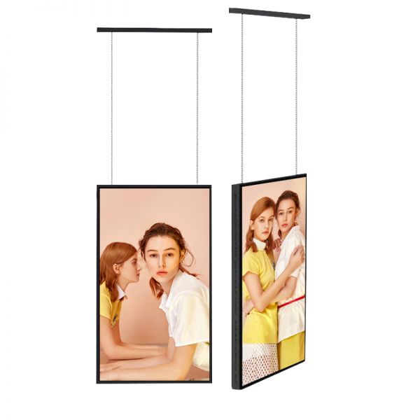 2G Dual sides digital window display 2500 nits/700 nits